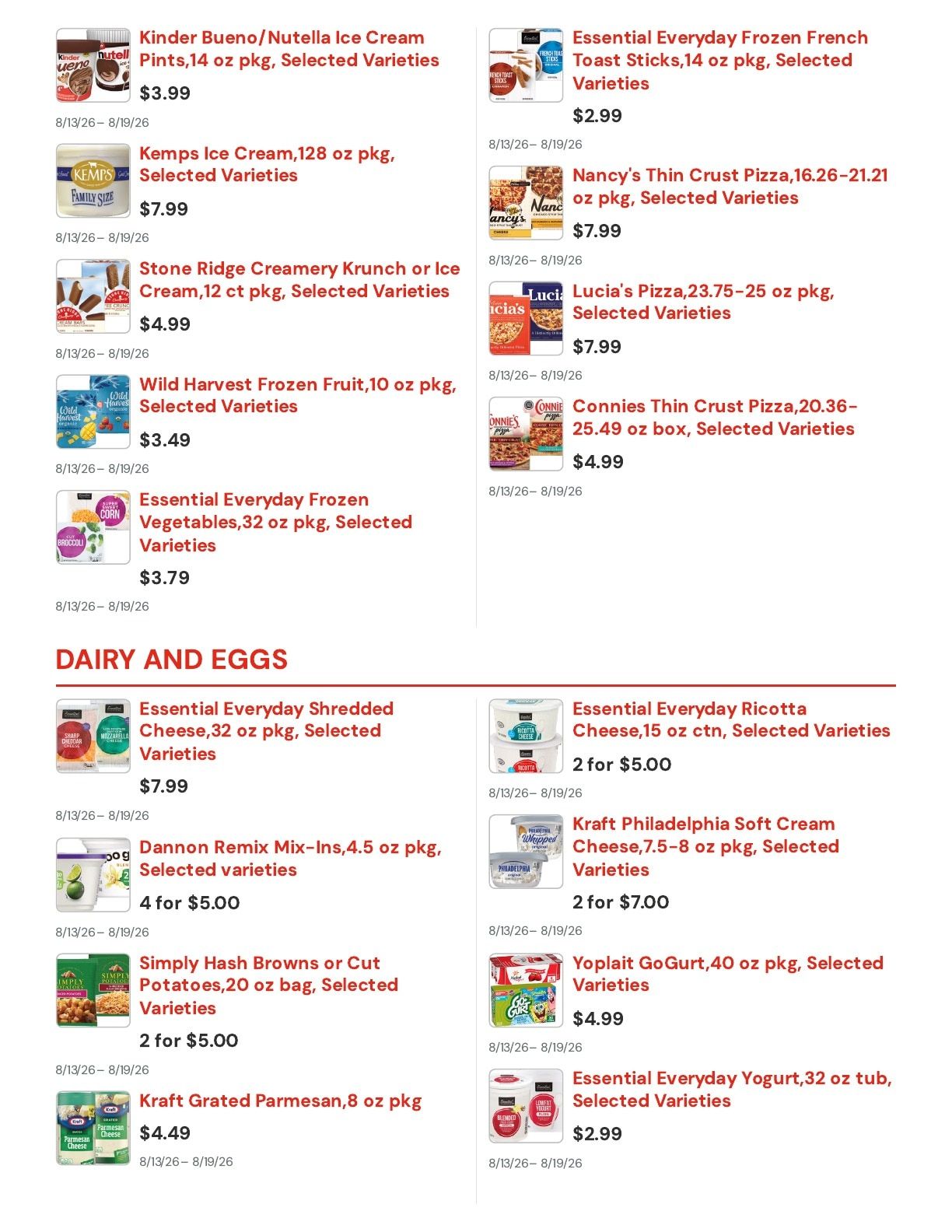 Albrecht's Delafield Market Weekly Ad August 13 - 19, 2026