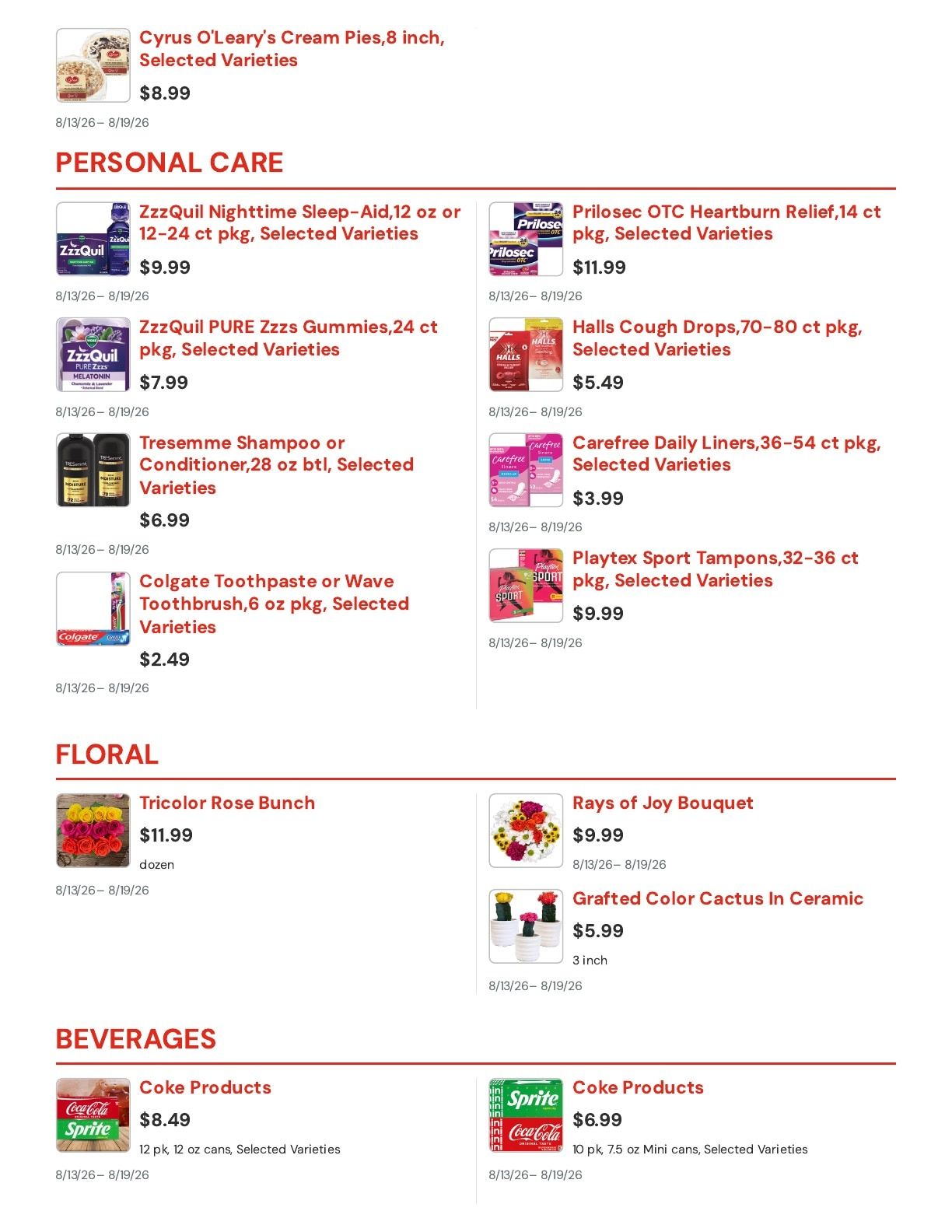 Albrecht's Delafield Market Weekly Ad August 13 - 19, 2026