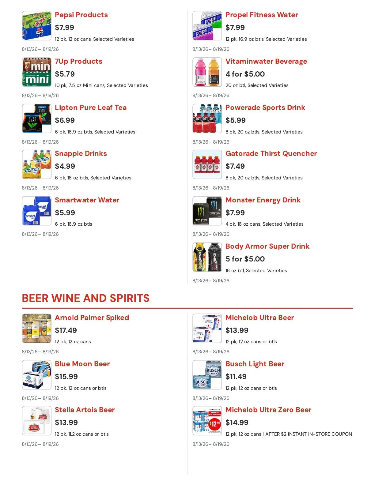 Albrecht's Delafield Market Weekly Ad August 13 - 19, 2026