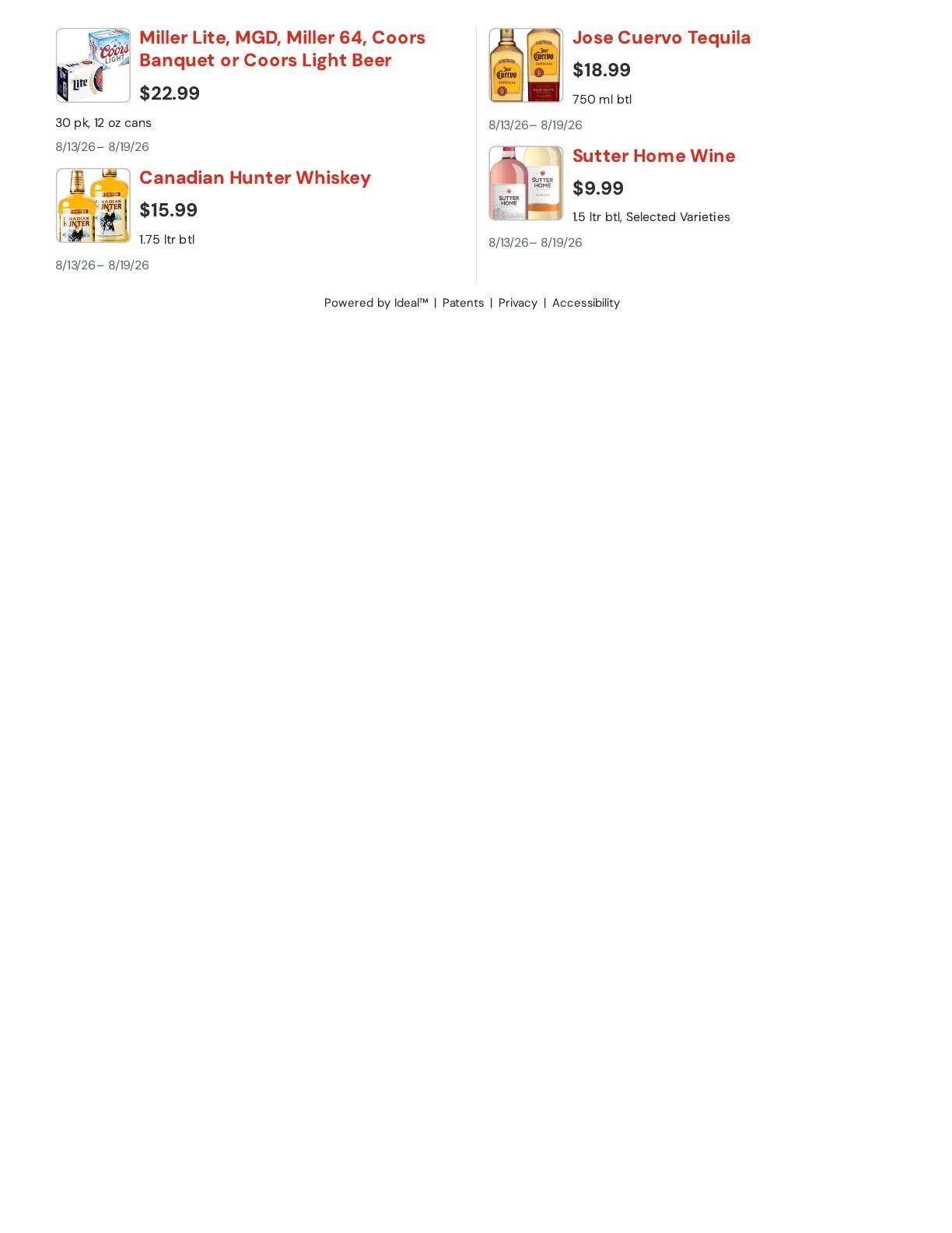 Albrecht's Delafield Market Weekly Ad August 13 - 19, 2026