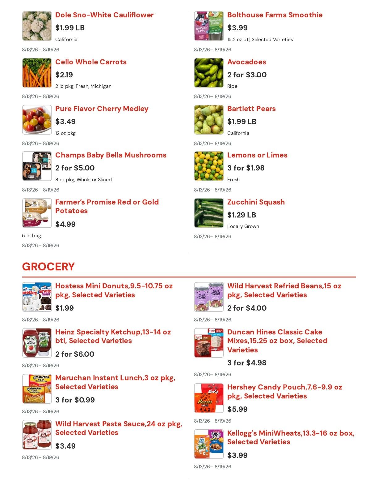 Albrecht's Delafield Market Weekly Ad August 13 - 19, 2026