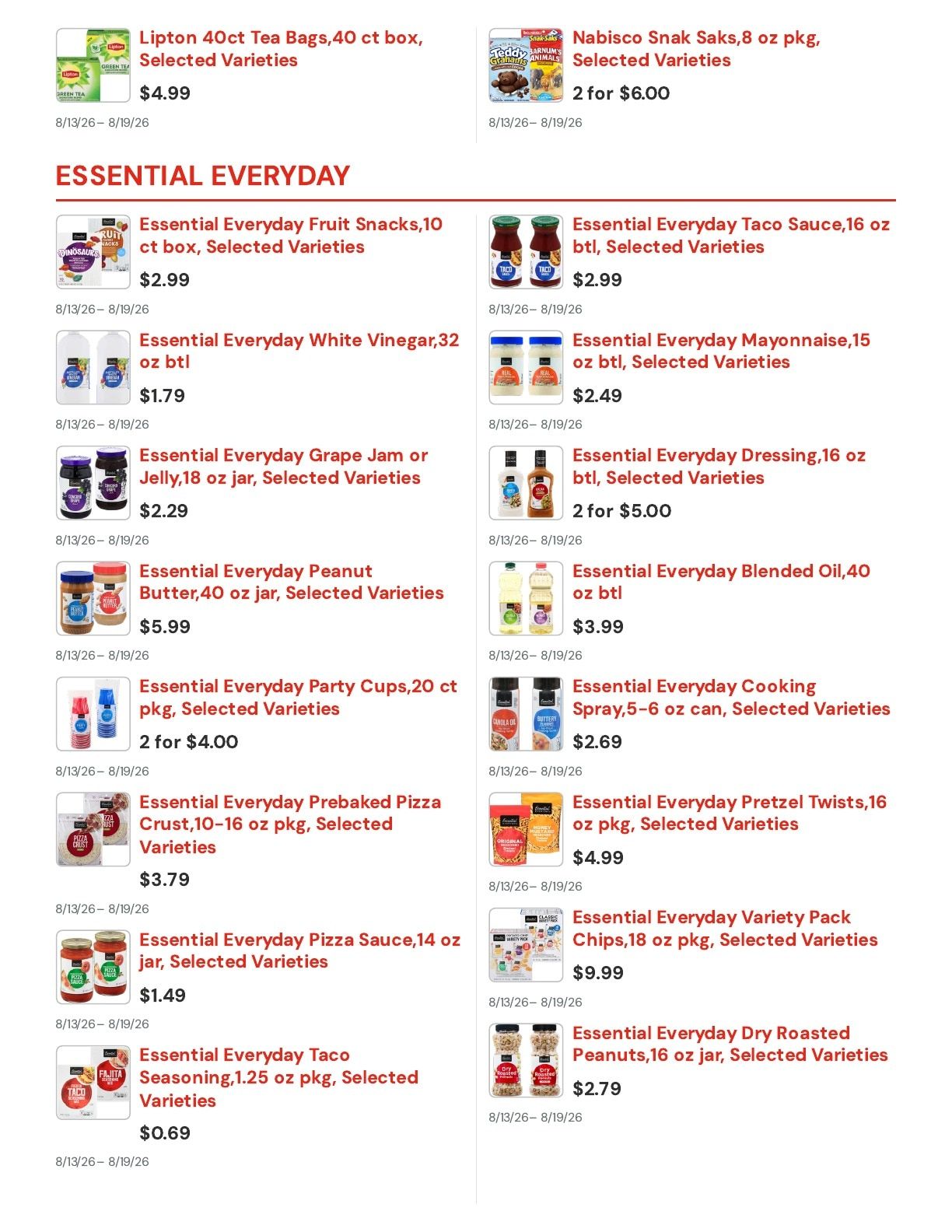 Albrecht's Delafield Market Weekly Ad August 13 - 19, 2026