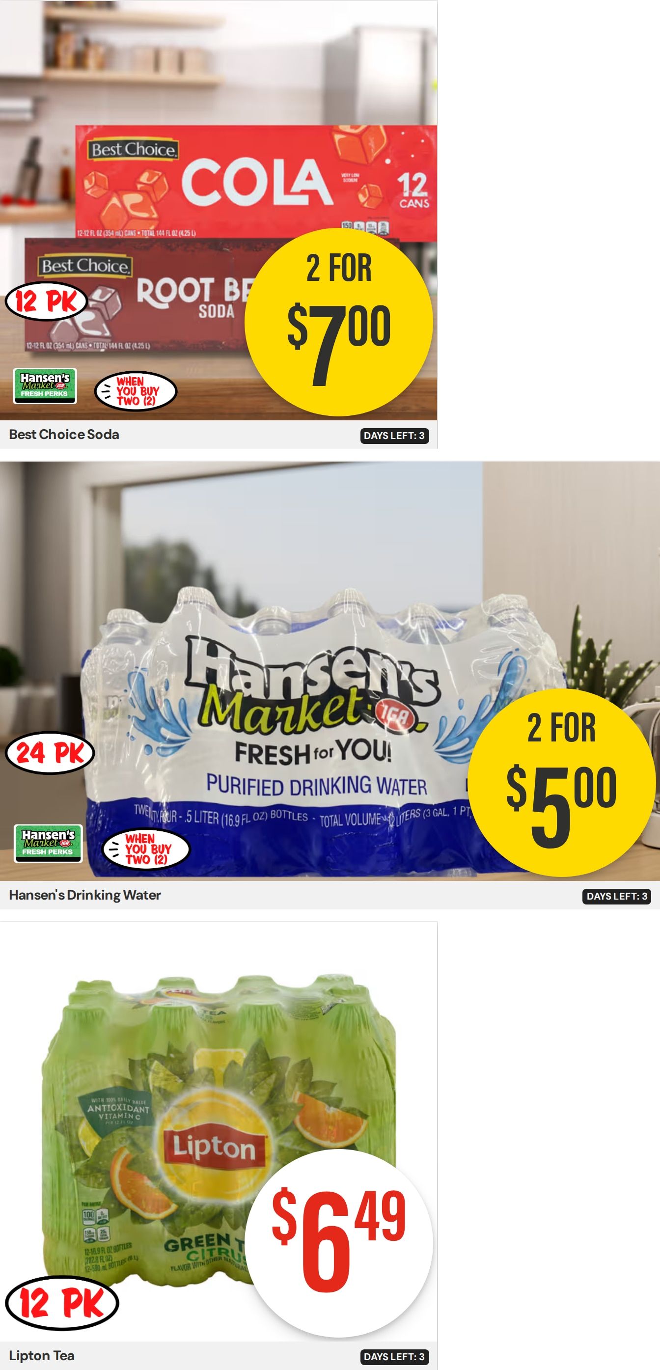 Hansen's IGA Wisconsin (Bangor, WI) Weekly Ad August 10 - 16, 2026