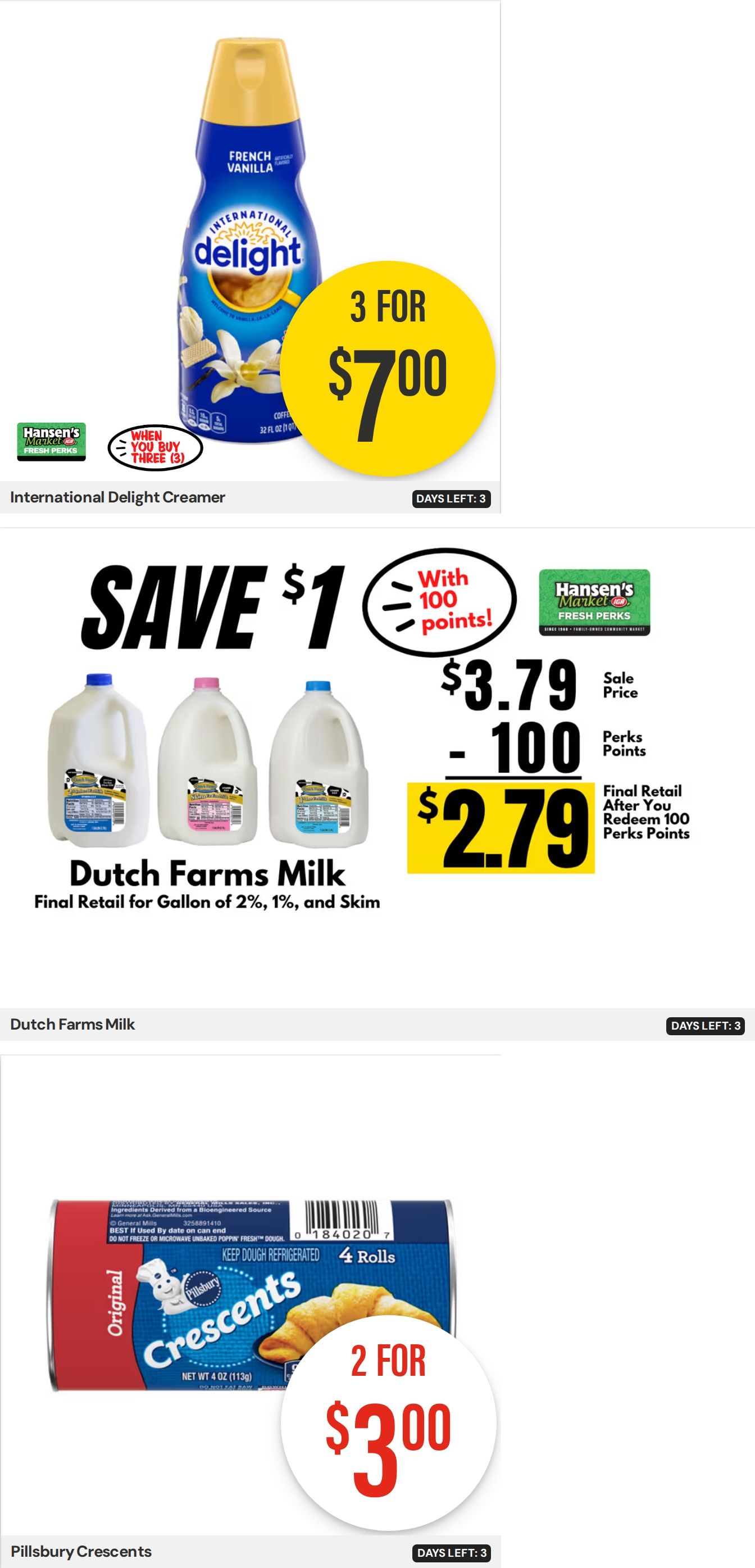 Hansen's IGA Wisconsin (East Troy, WI) Weekly Ad August 10 - 16, 2026