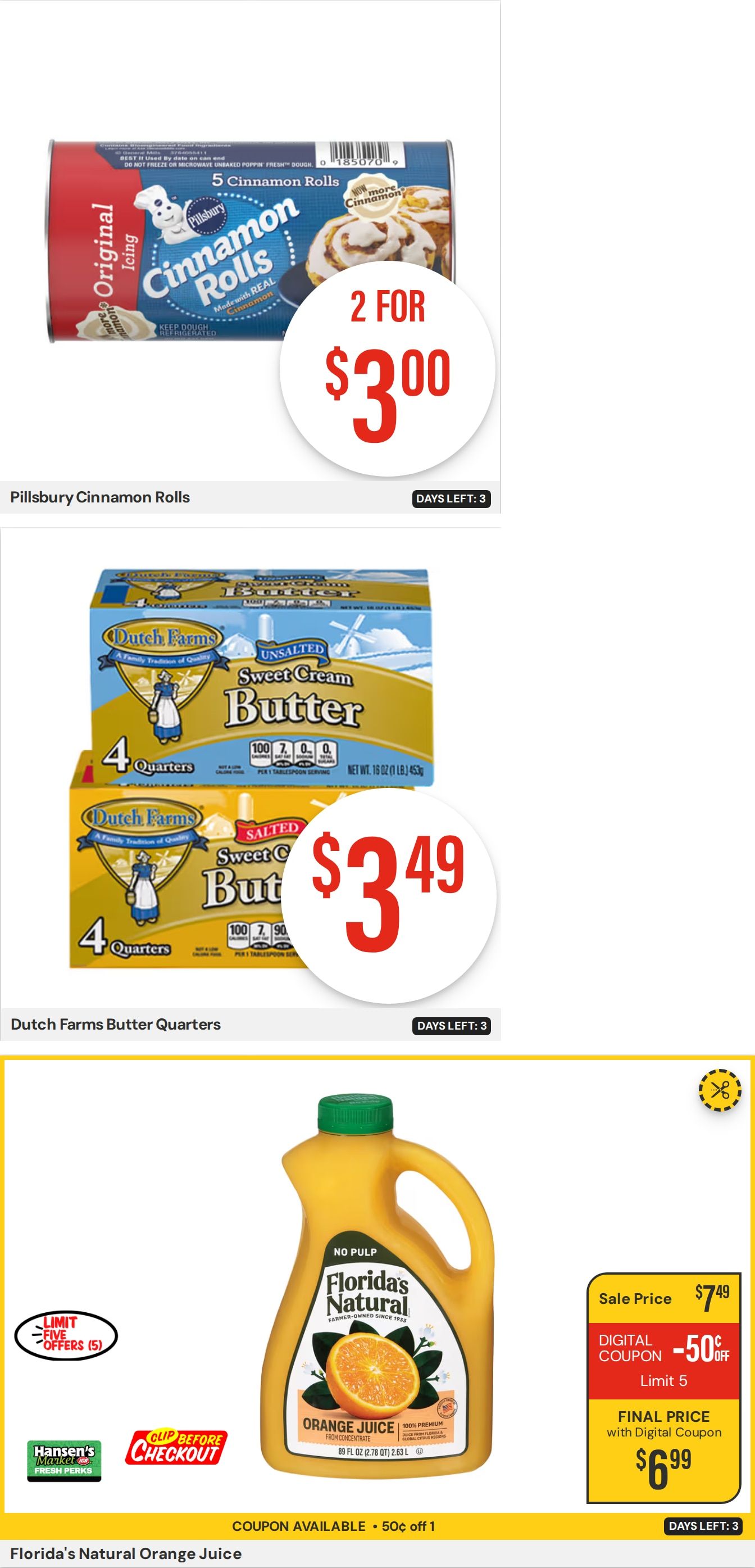 Hansen's IGA Wisconsin (East Troy, WI) Weekly Ad August 10 - 16, 2026