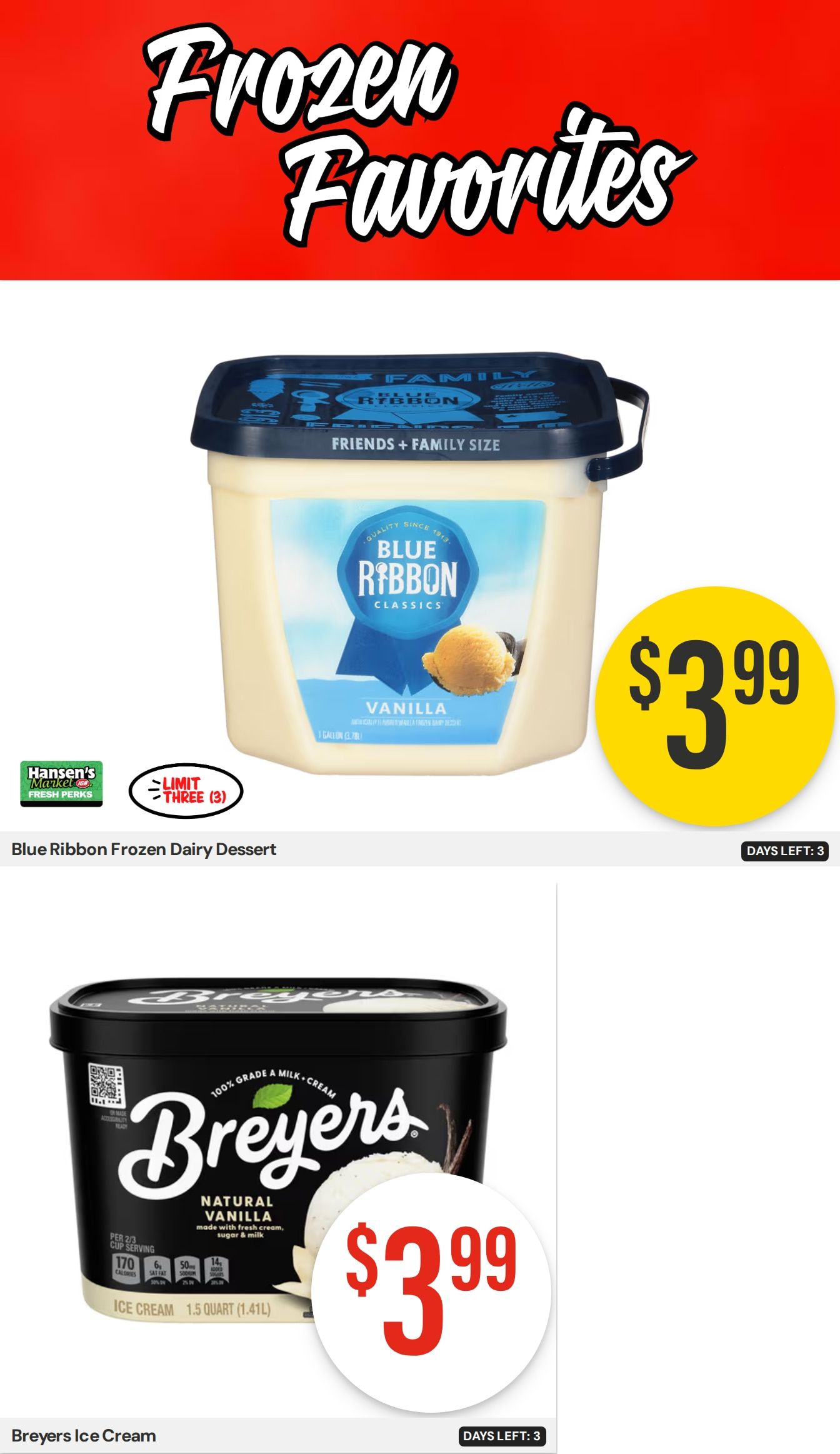 Hansen's IGA Wisconsin (East Troy, WI) Weekly Ad August 10 - 16, 2026