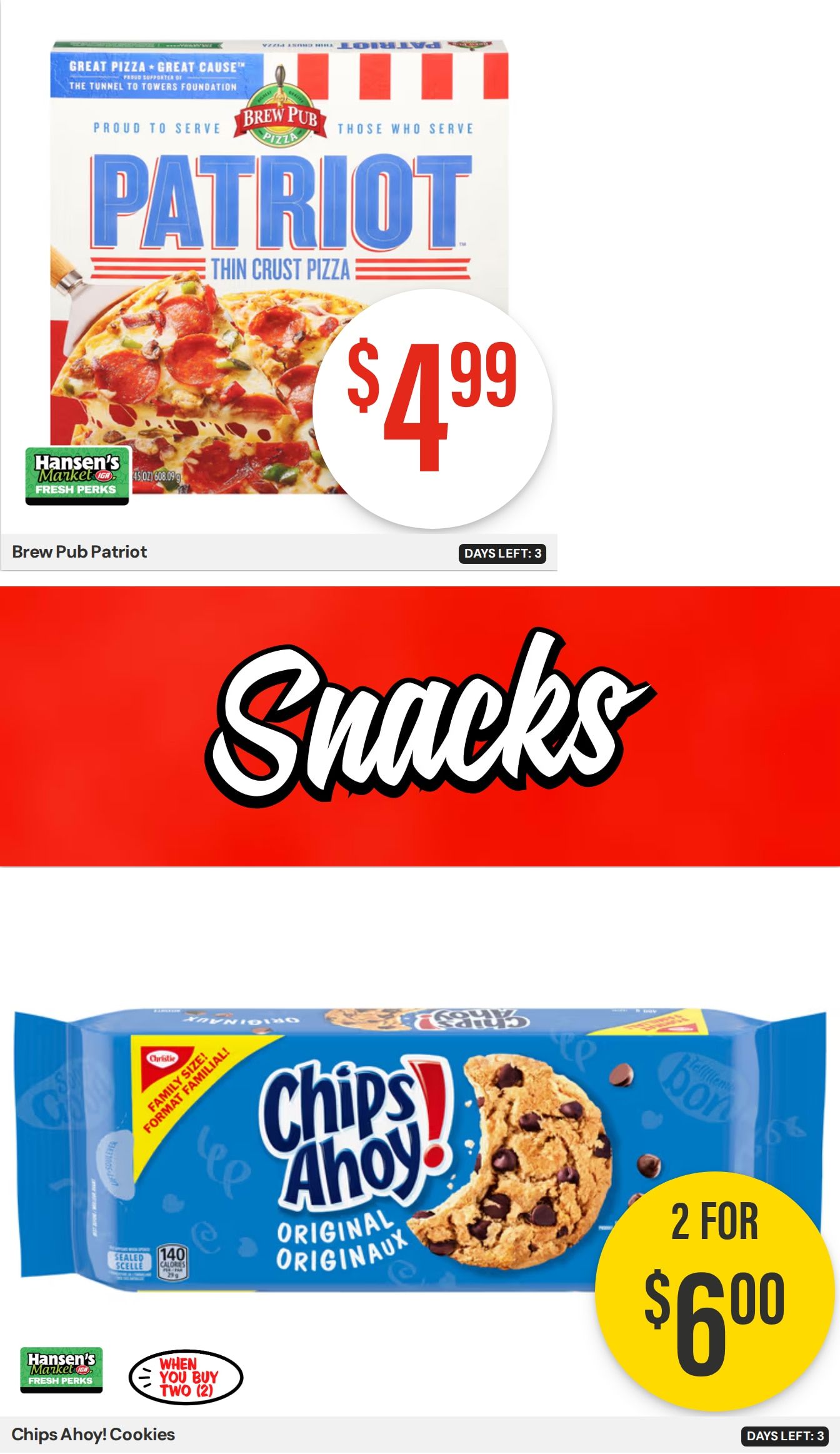 Hansen's IGA Wisconsin (East Troy, WI) Weekly Ad August 10 - 16, 2026
