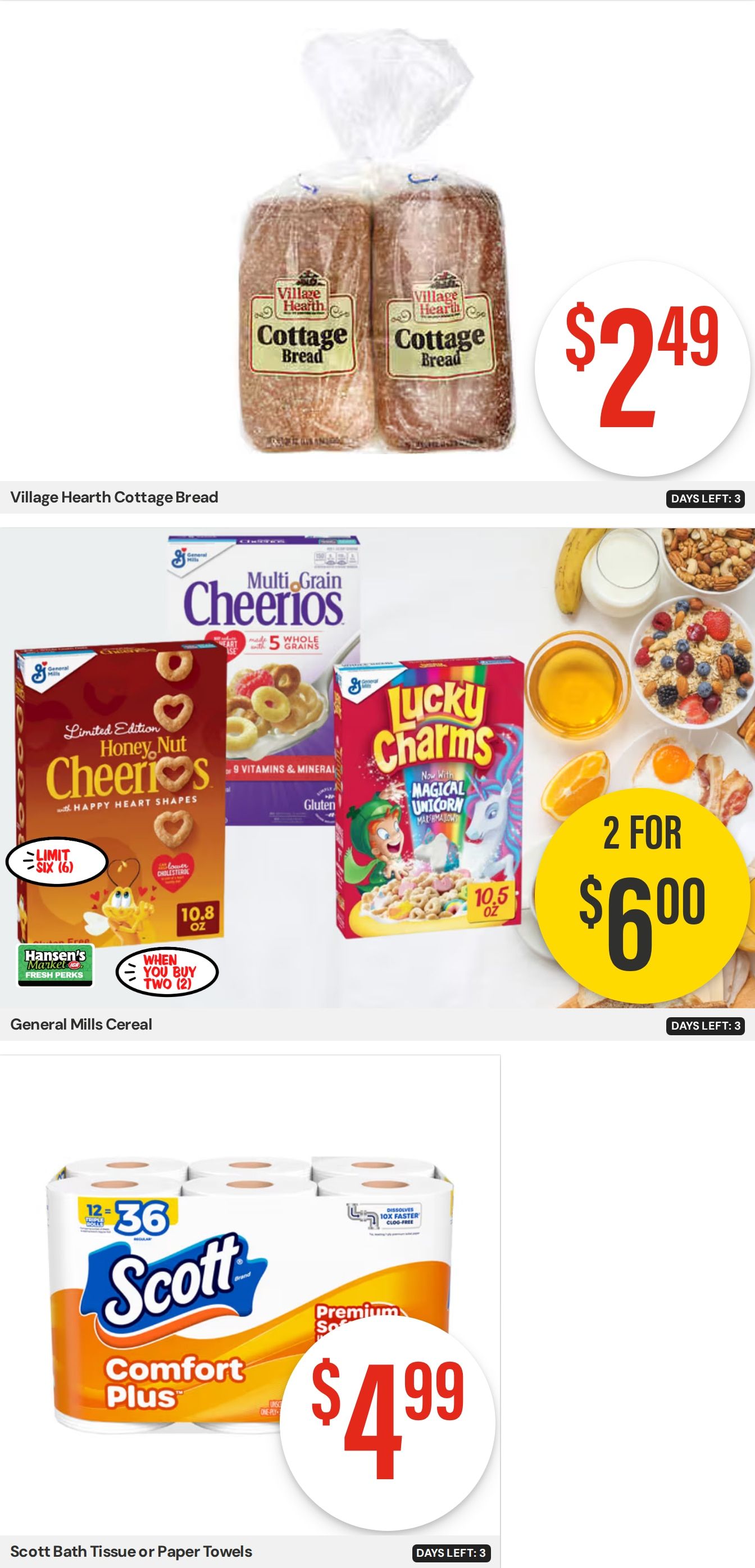 Hansen's IGA Wisconsin (East Troy, WI) Weekly Ad August 10 - 16, 2026