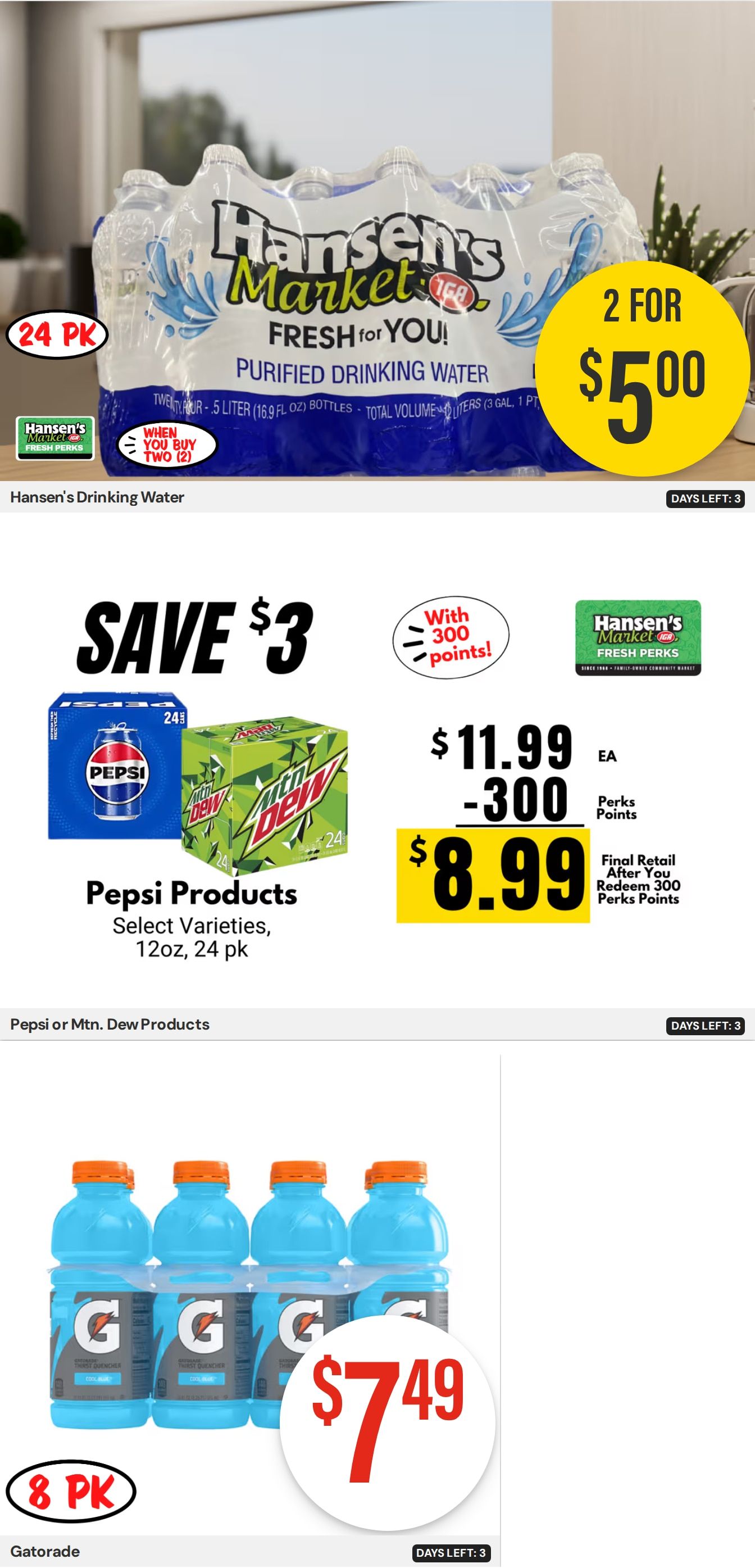 Hansen's IGA Wisconsin (East Troy, WI) Weekly Ad August 10 - 16, 2026