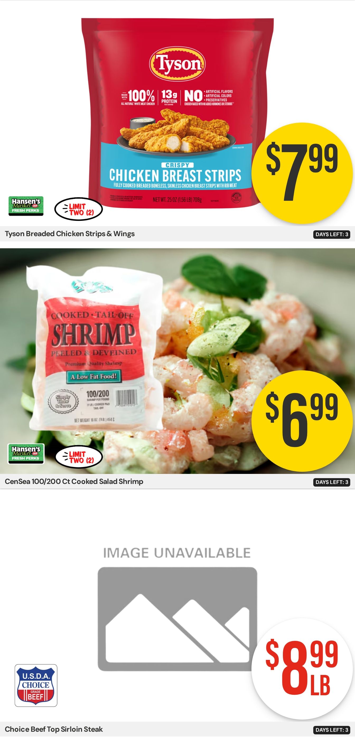 Hansen's IGA Wisconsin (East Troy, WI) Weekly Ad August 10 - 16, 2026