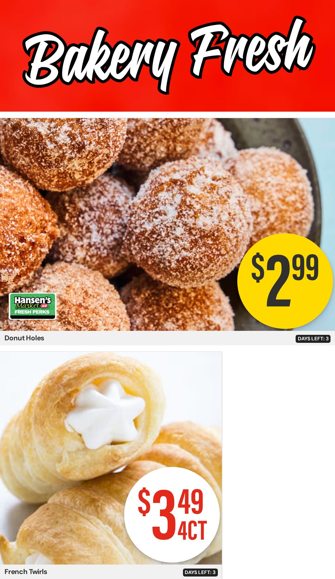 Hansen's IGA Wisconsin (Washburn, WI) Weekly Ad August 10 - 16, 2026