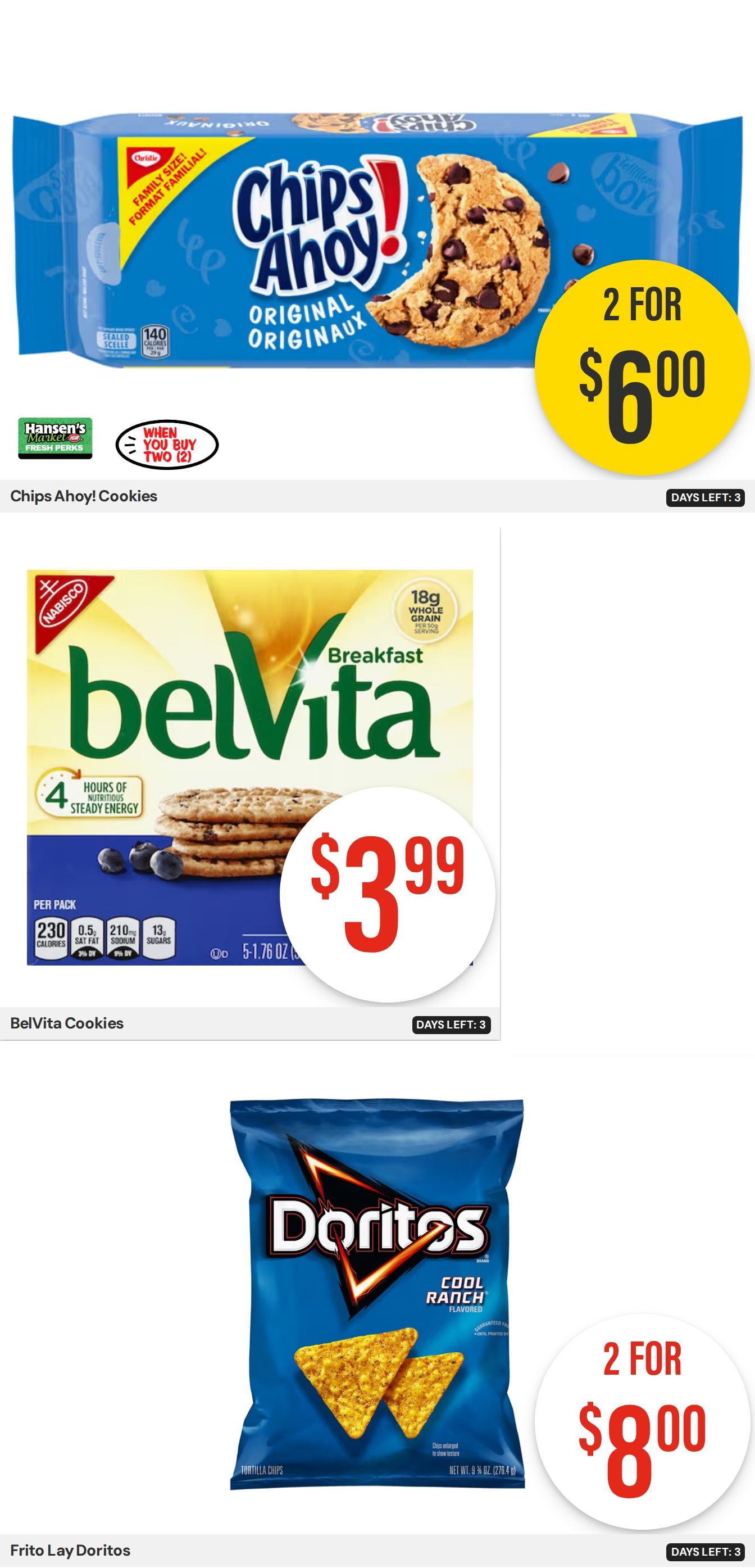Hansen's IGA Wisconsin (Washburn, WI) Weekly Ad August 10 - 16, 2026