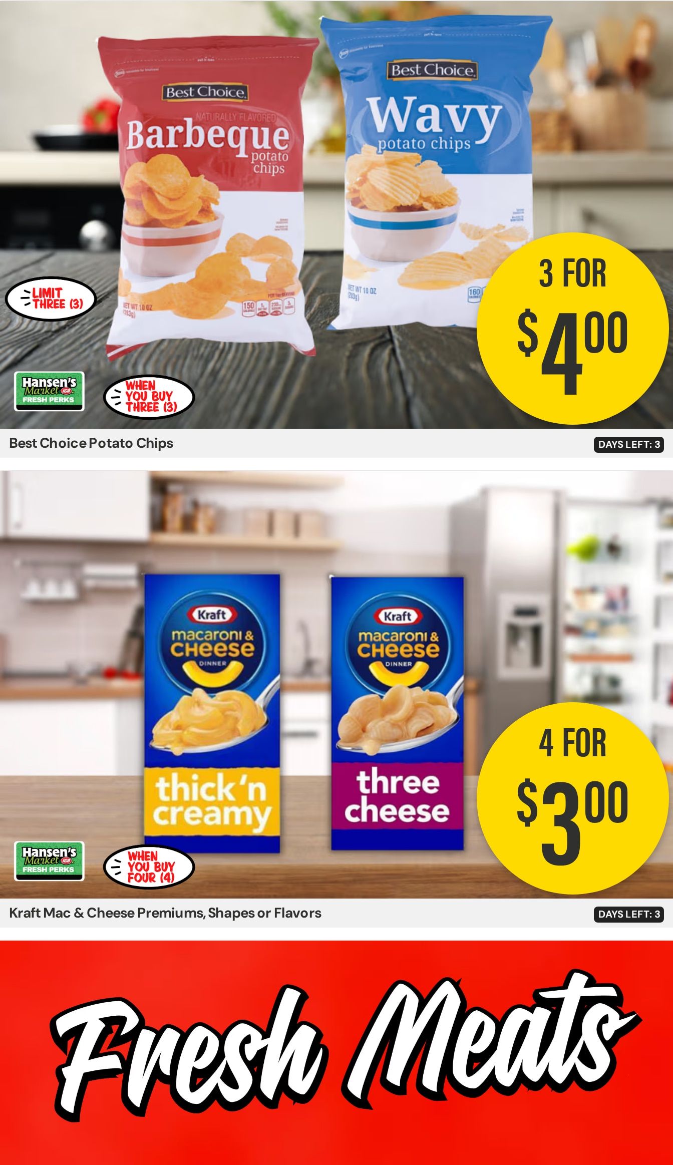 Hansen's IGA Wisconsin (West Salem, WI) Weekly Ad August 10 - 16, 2026