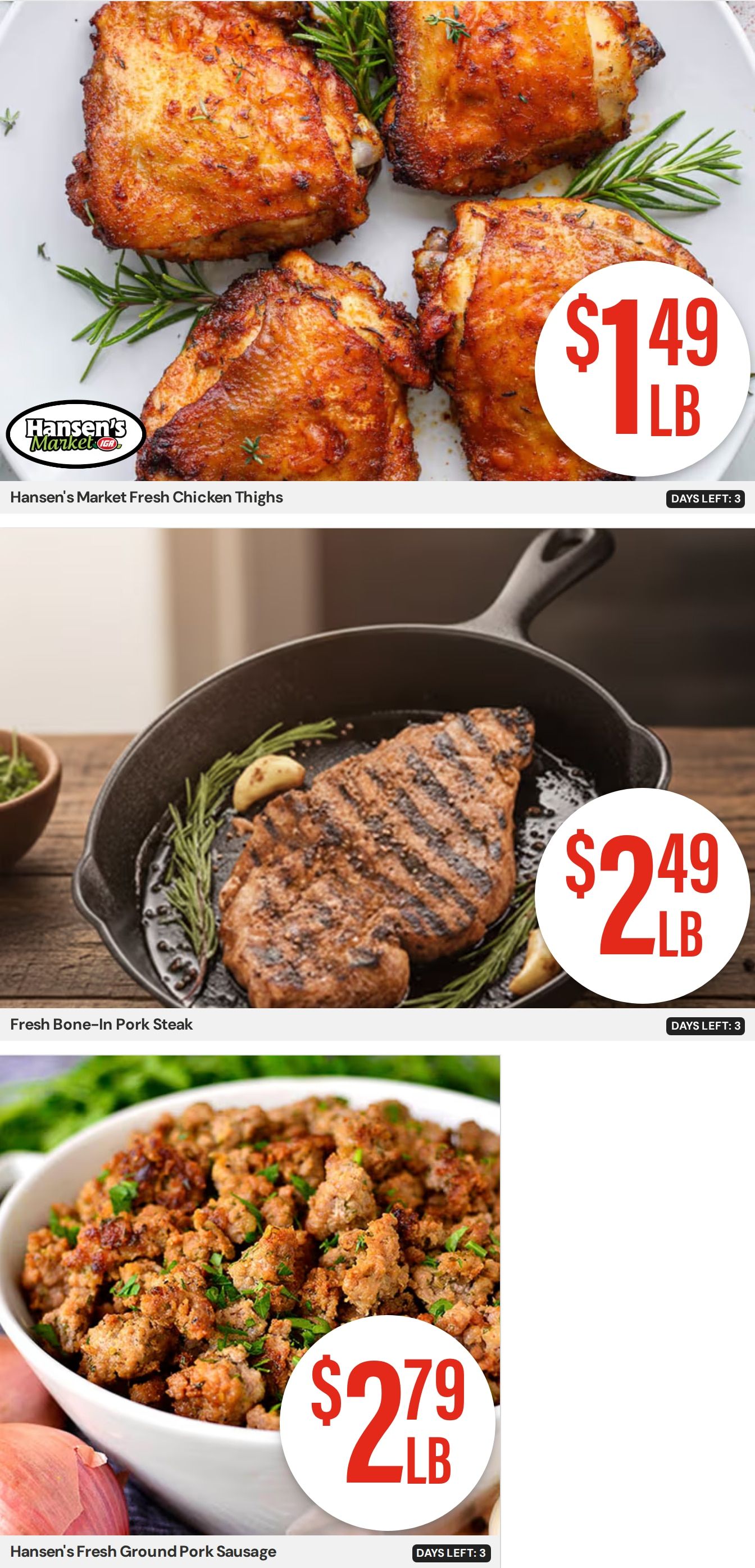 Hansen's IGA Wisconsin (West Salem, WI) Weekly Ad August 10 - 16, 2026