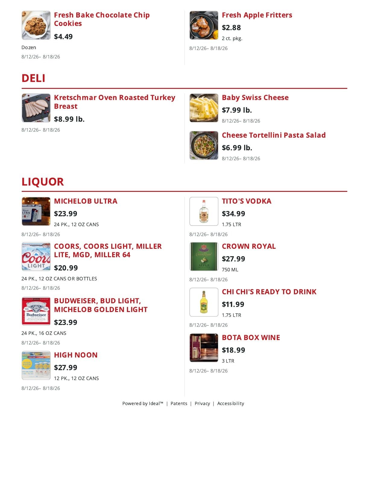 Almich's Market (Slayton, MN) Weekly Ad August 12 - 18, 2026