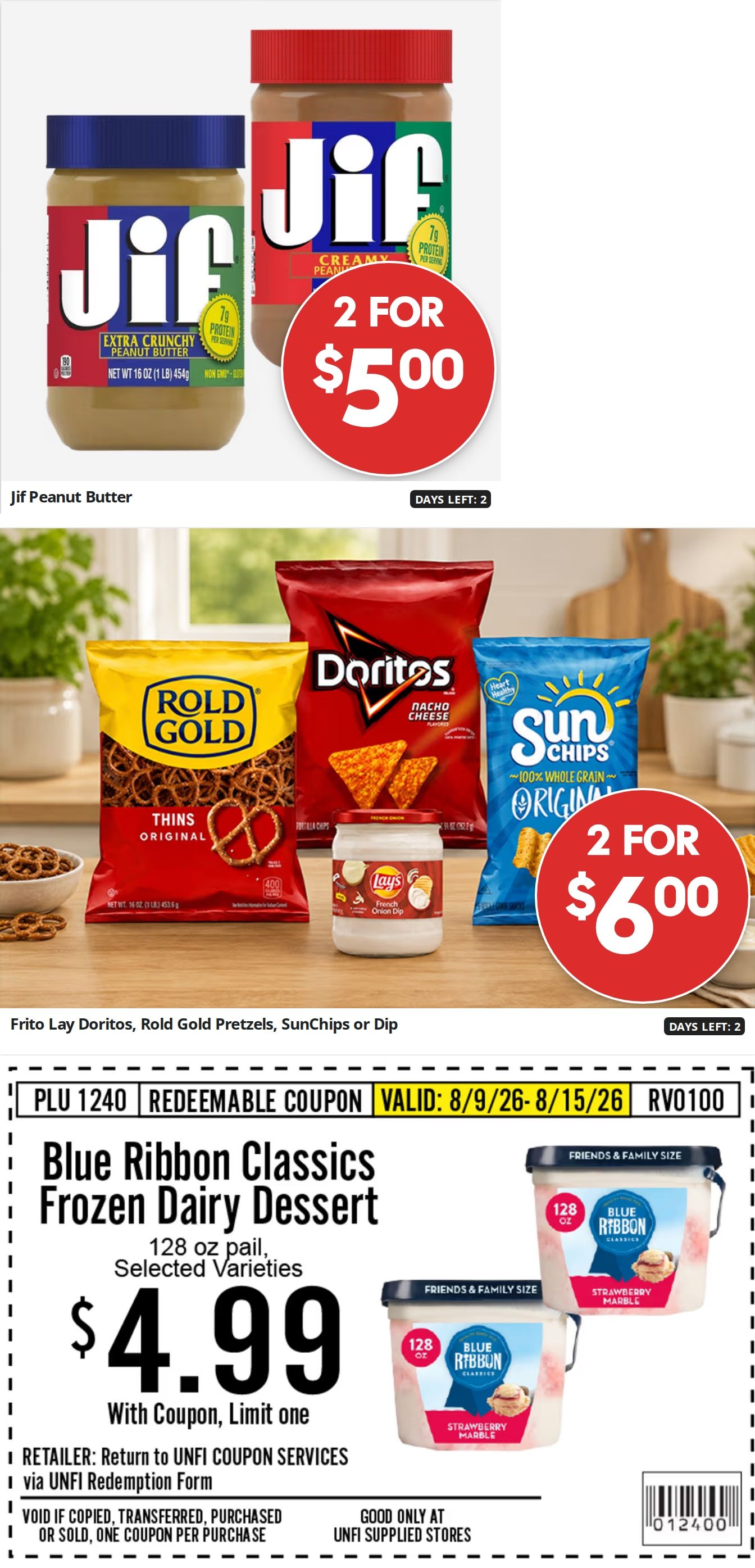 Barnesville Grocery Weekly Ad August 12 - 18, 2026