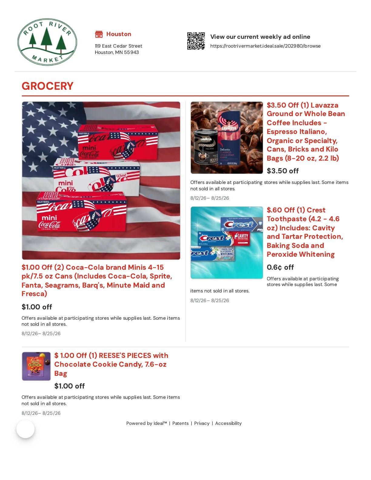 Root River Market Co-op Weekly Ad August 12 - 25, 2026