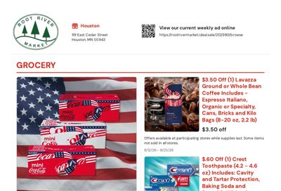 Root River Market Co-op Weekly Ad August 12 - 25, 2026
