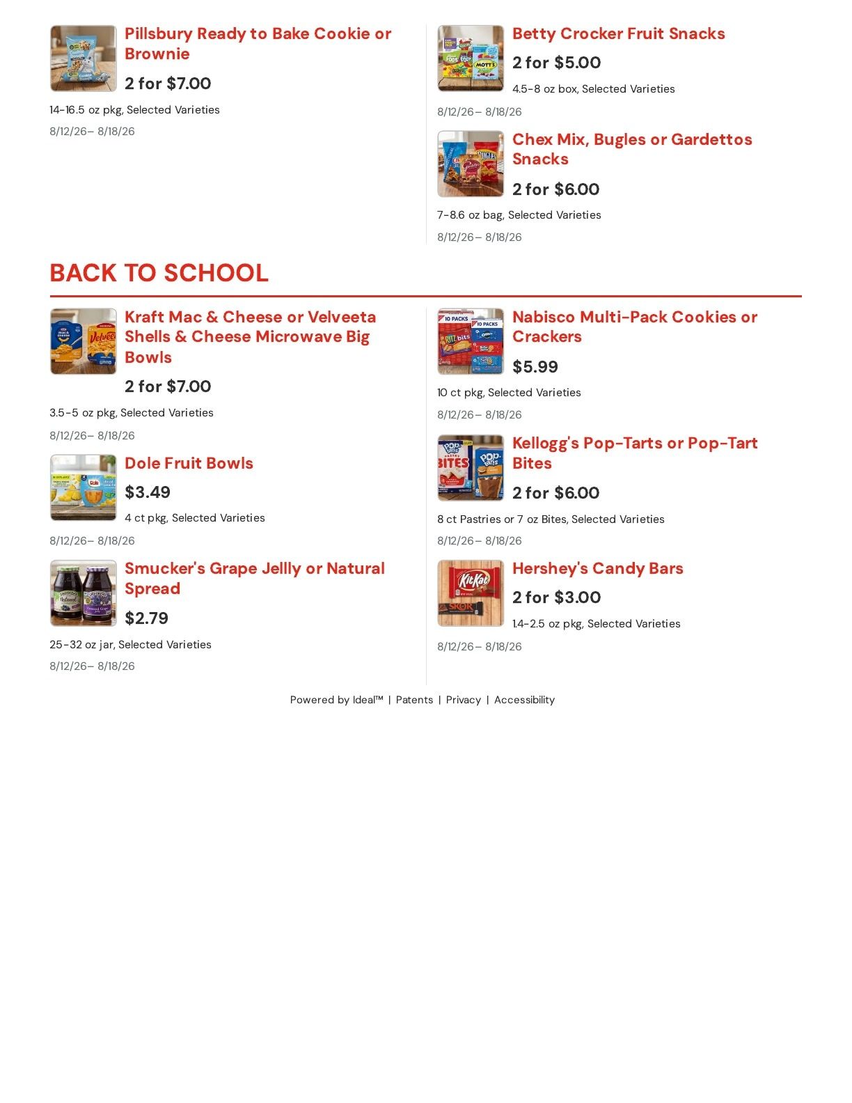 Service Food Market Fergus Falls Weekly Ad August 12 - 18, 2026