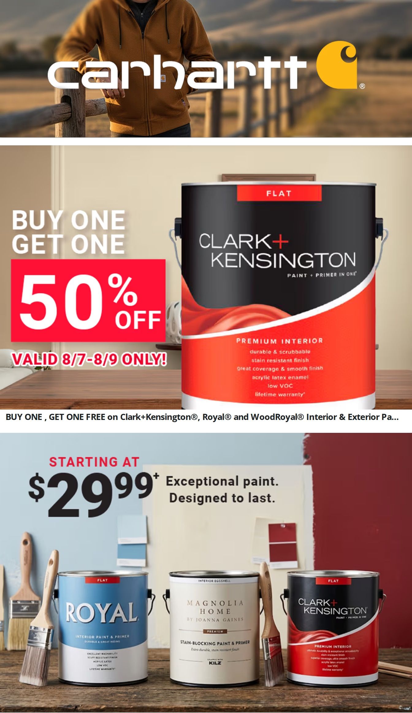 Handyman Supply (Niles, OH) Weekly Ad August 9 - 15, 2026