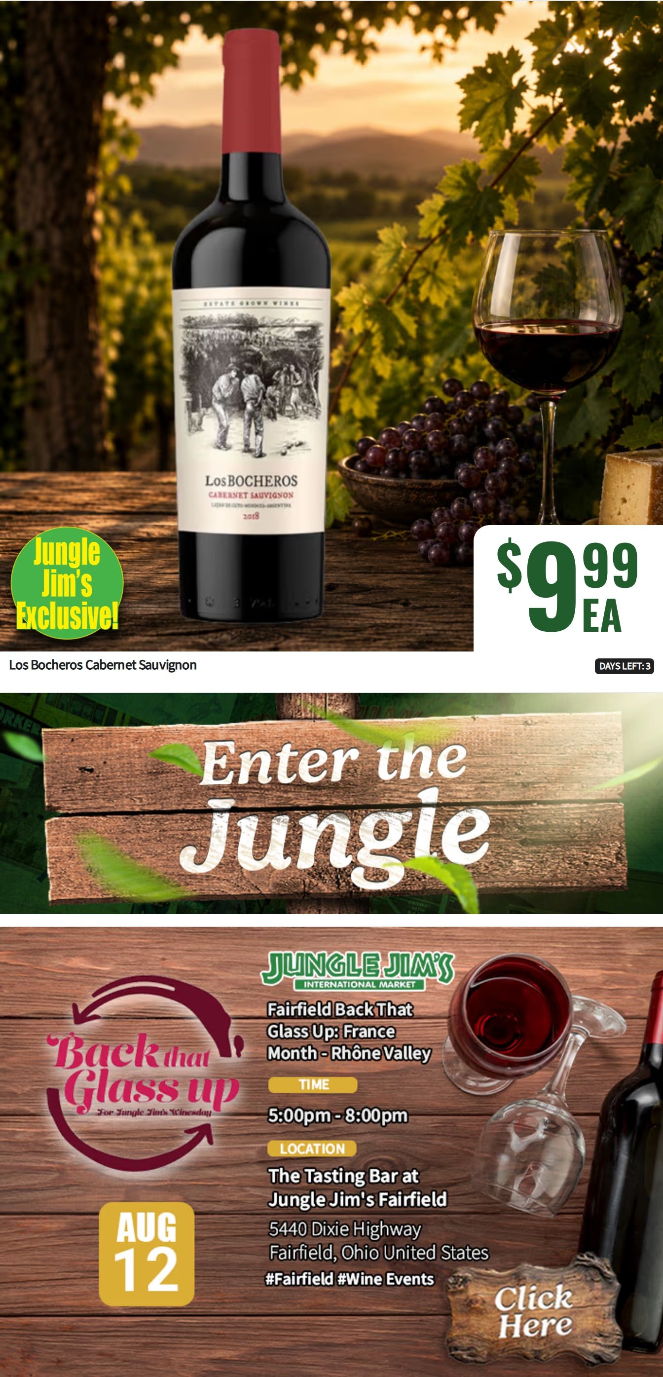 Jungle Jim's International Market (Cincinnati, OH) Weekly Ad August 10 - 16, 2026