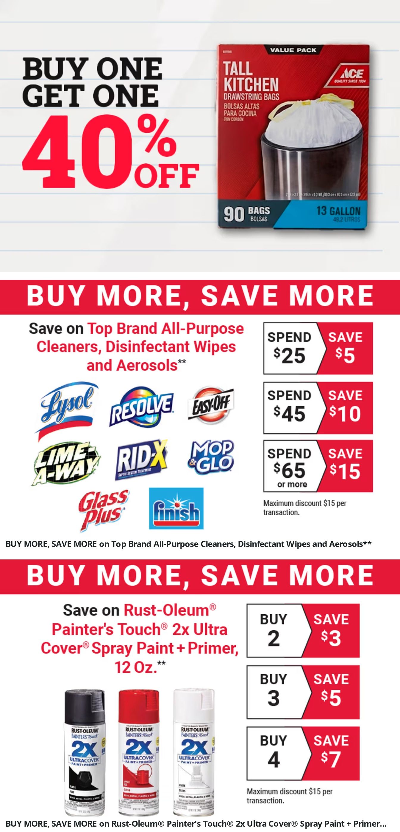 Turney's Ace Hardware Weekly Ad August 9 - 15, 2026