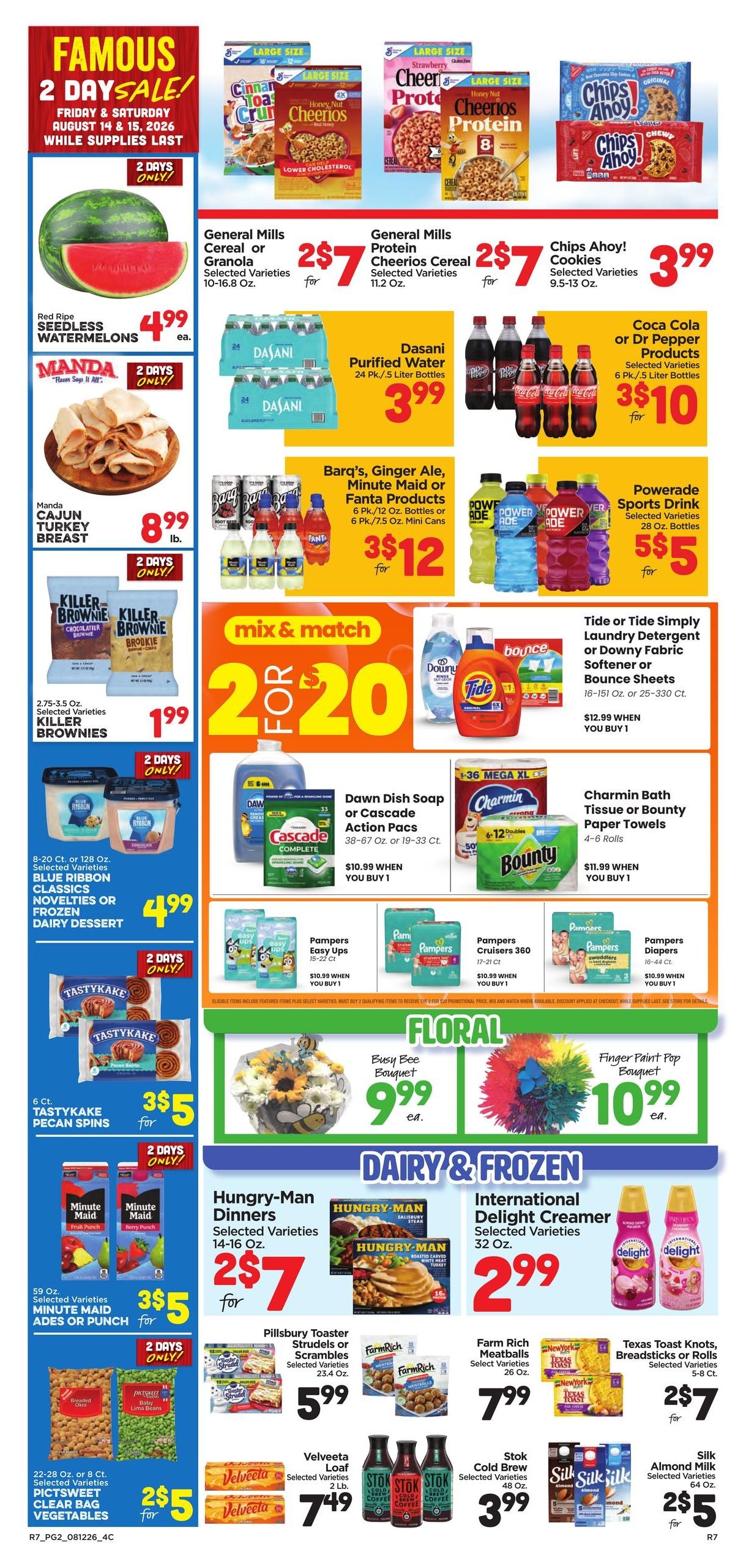 Ramey's Weekly Ad August 12 - 18, 2026