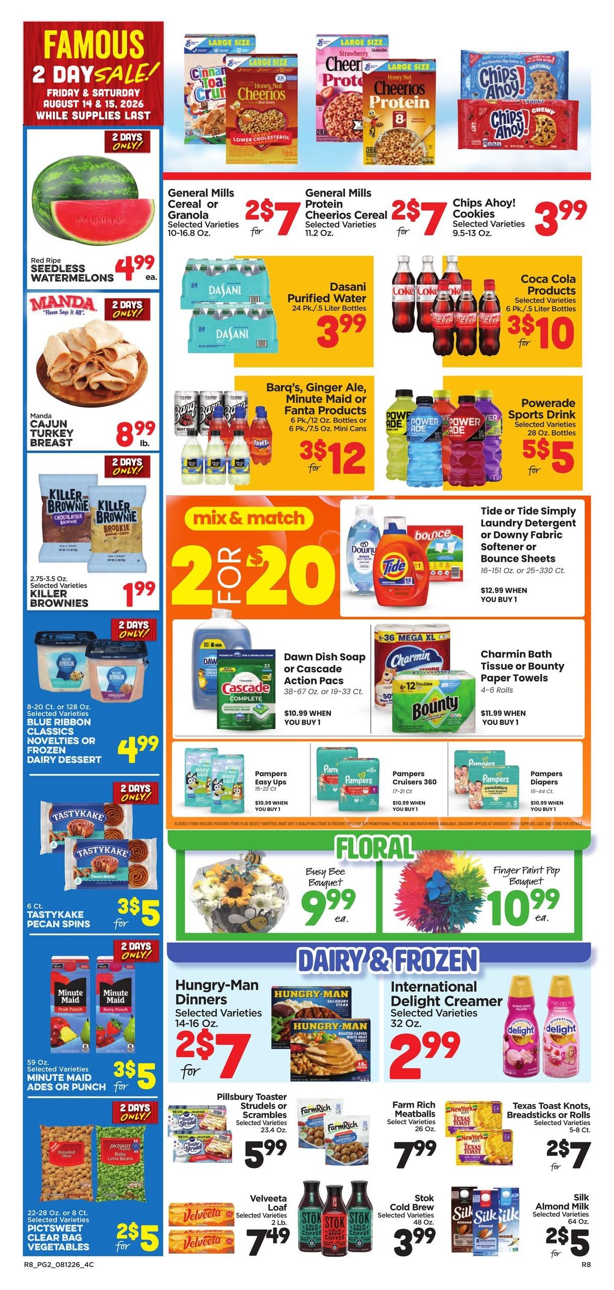 Ramey's (Sumrall–Eastabuchie Area, MS) Weekly Ad August 12 - 18, 2026