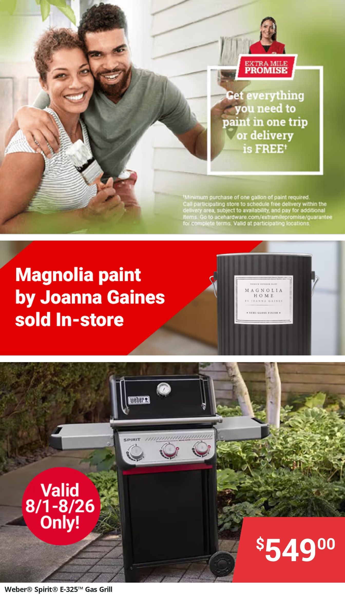Jordan Ace Hardware Weekly Ad August 9 - 15, 2026