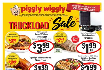 Piggly Wiggly (Ellisville–Ovett Area, MS) Weekly Ad August 12 - 18, 2026