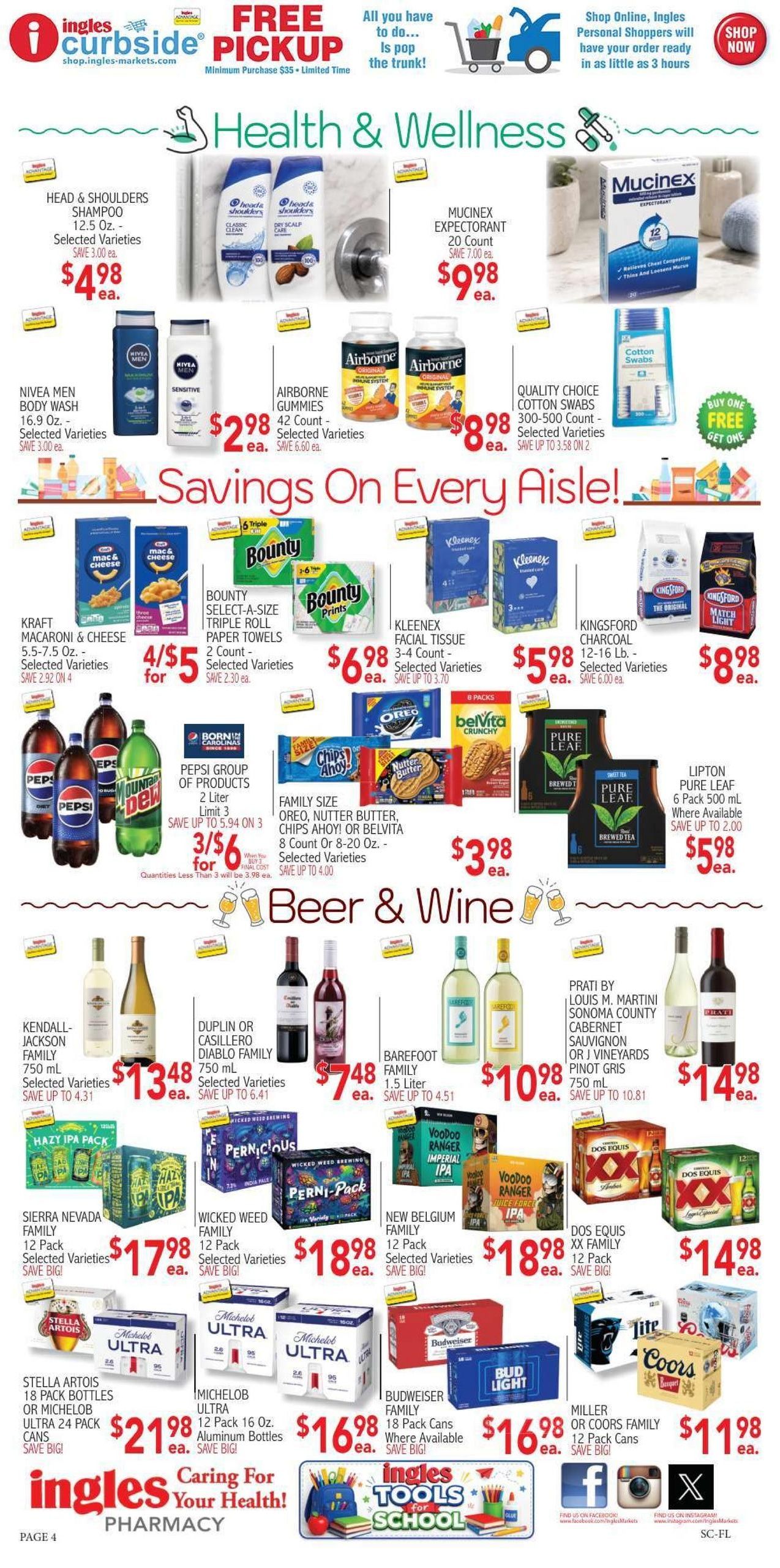Ingles Markets (Simpsonville Area, SC) Weekly Ad August 12 - 18, 2026