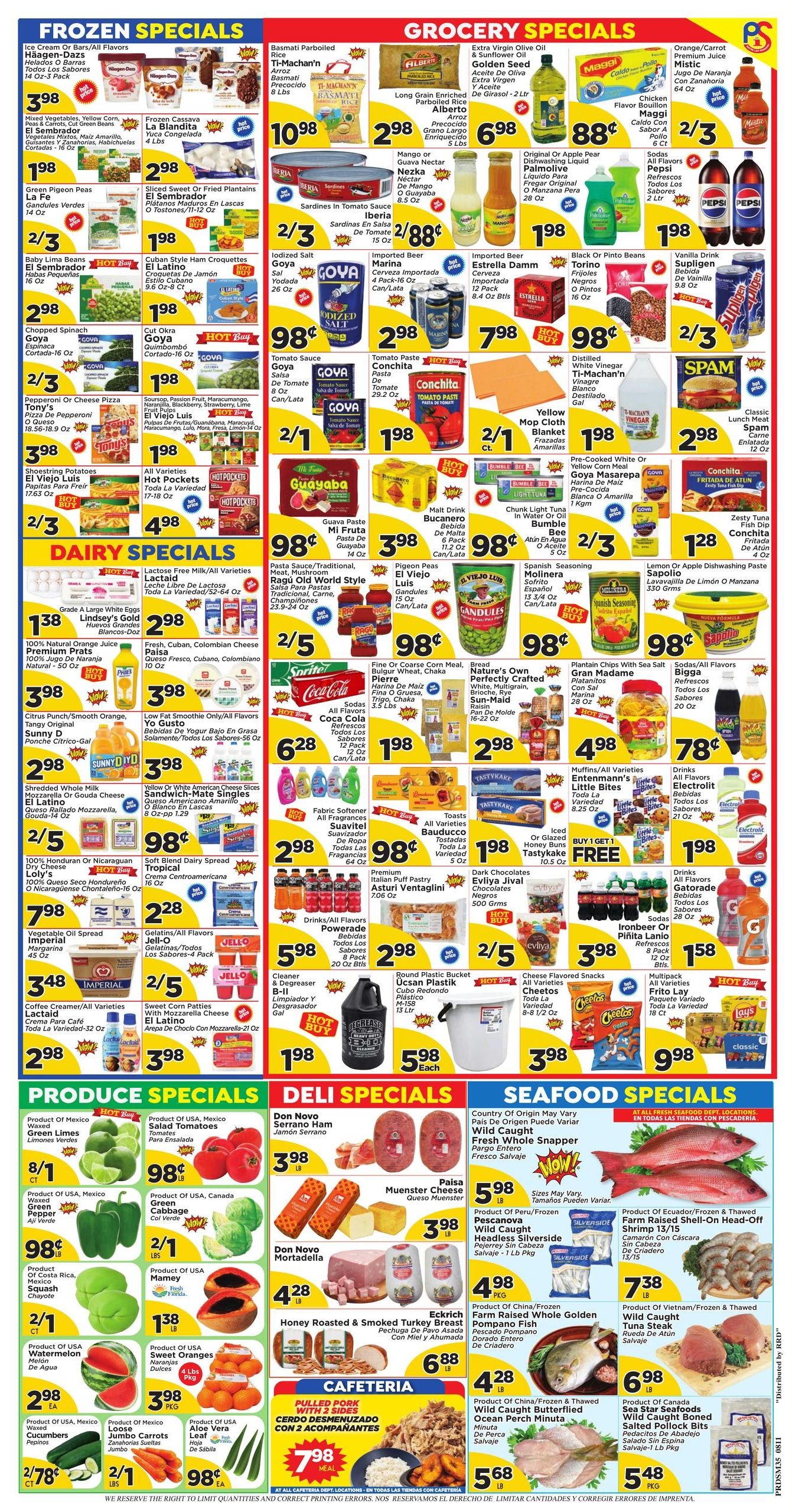 Presidente Supermarkets (Miami Gardens–Hollywood Area, FL) Weekly Ad August 12 - 18, 2026
