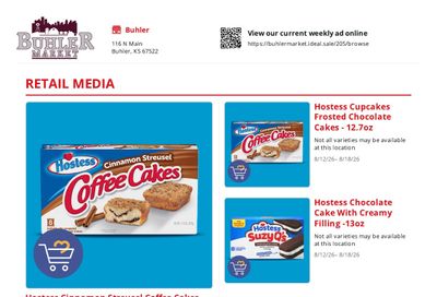 Buhler Market Weekly Ad August 12 - 18, 2026