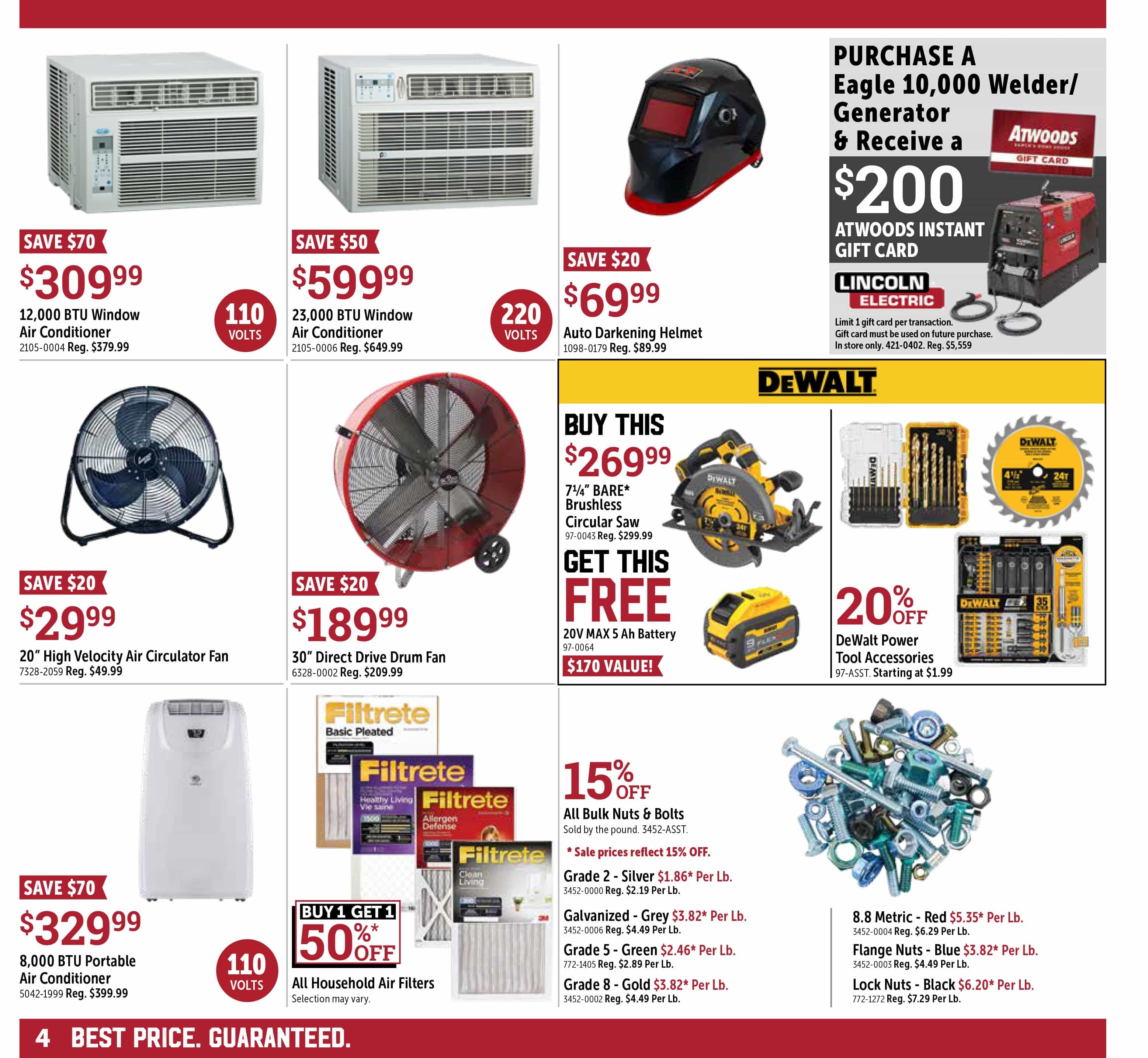 Atwoods Weekly Ad August 11 - 23, 2026