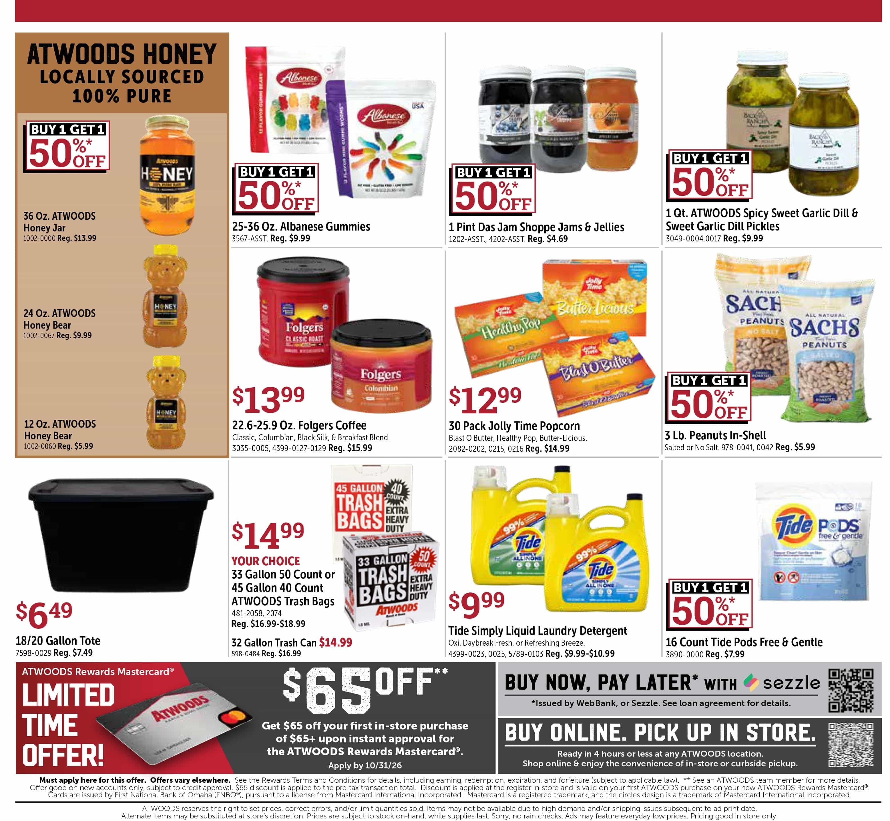 Atwoods Weekly Ad August 11 - 23, 2026