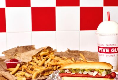 Five Guys: Free Hot Dog With $25 Delivery Order