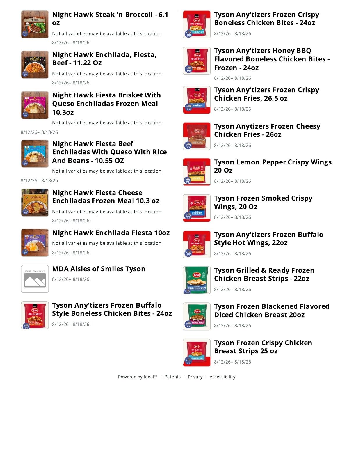 Abbott's Grocery (Stonewall, OK) Weekly Ad August 12 - 18, 2026
