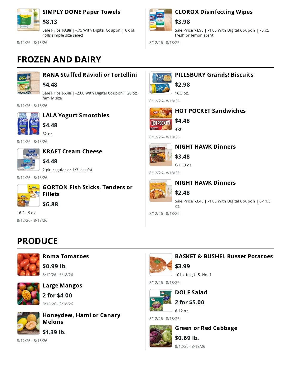 Moore's Venture Foods (Alva, OK) Weekly Ad August 12 - 18, 2026