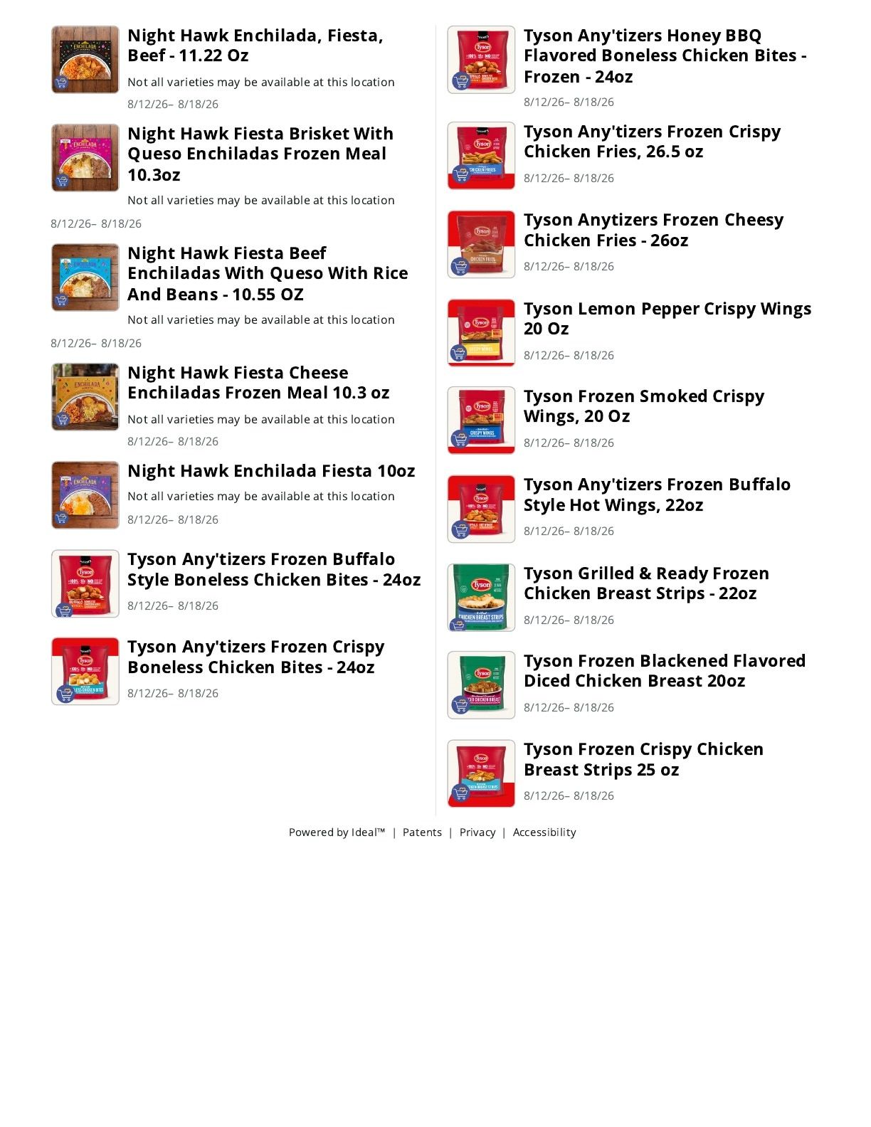 Moore's Venture Foods (Tonkawa, OK) Weekly Ad August 12 - 18, 2026
