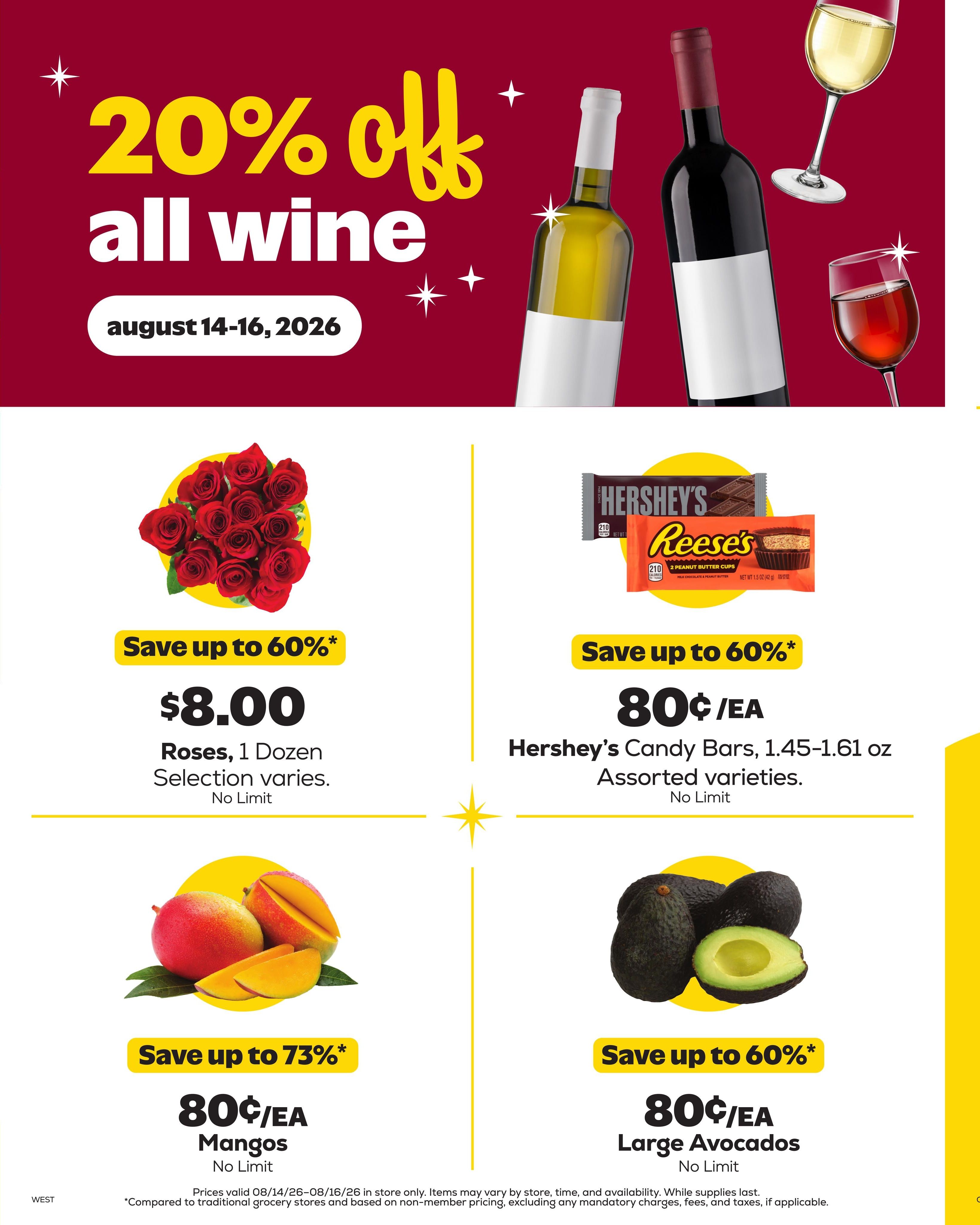 Grocery Outlet (Ontario–Parma Area, ID–OR) Weekly Ad August 12 - 18, 2026