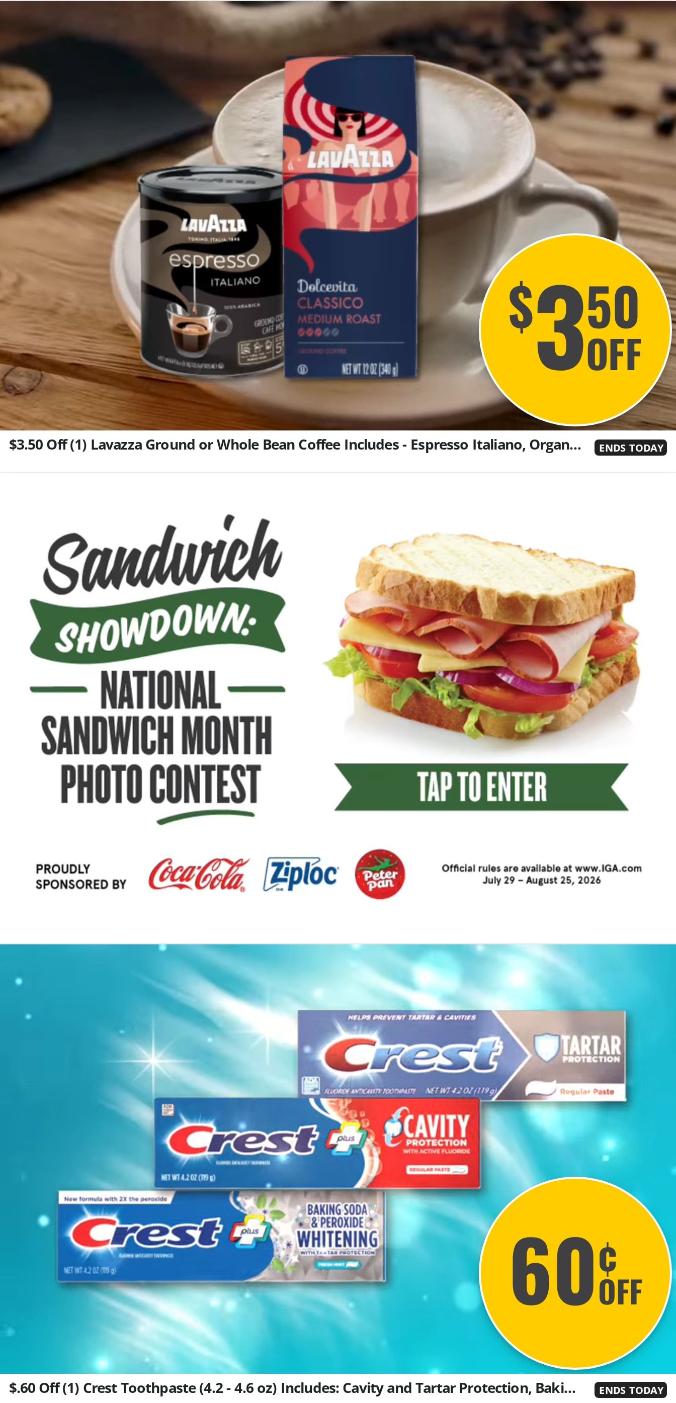 B & F Mountain Market Weekly Ad August 12 - 25, 2026