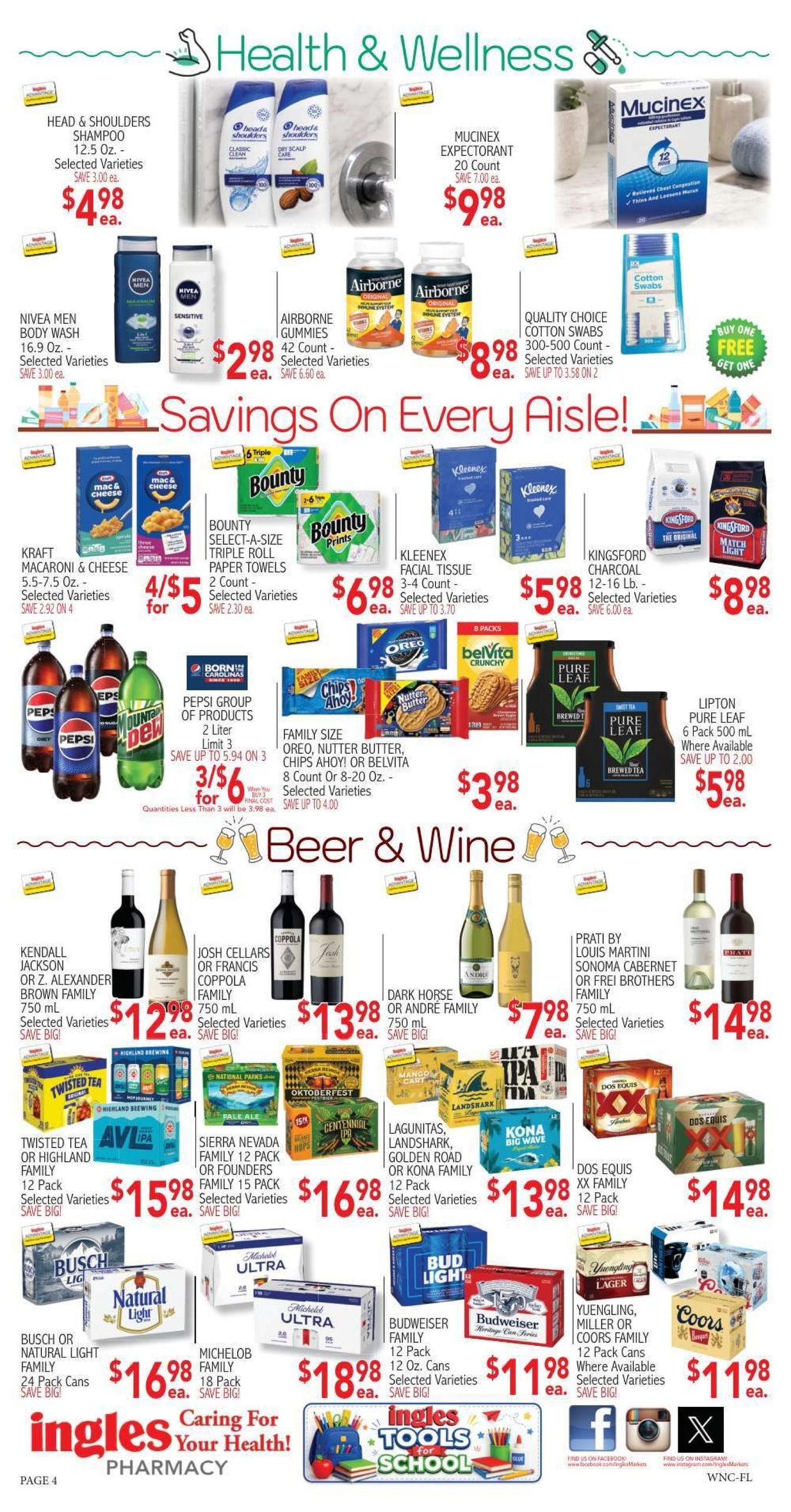 Ingles Markets Weekly Ad August 12 - 18, 2026