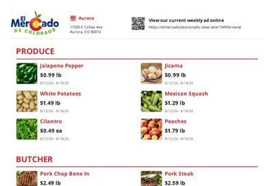 El Mercado De Colorado Weekly Ad August 12 - 18, 2026