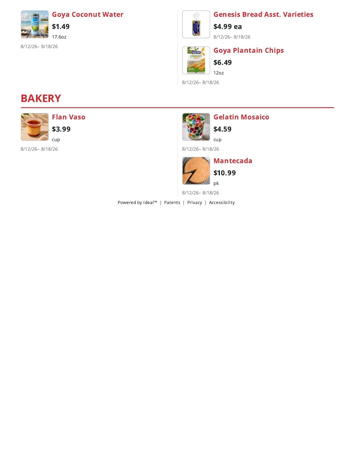 El Mercado De Colorado Weekly Ad August 12 - 18, 2026