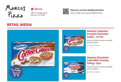 P & D Grocery Weekly Ad August 12 - 18, 2026