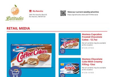 Latitudes Weekly Ad August 12 - 18, 2026