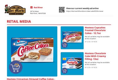Der Markt Food Store Weekly Ad August 12 - 18, 2026