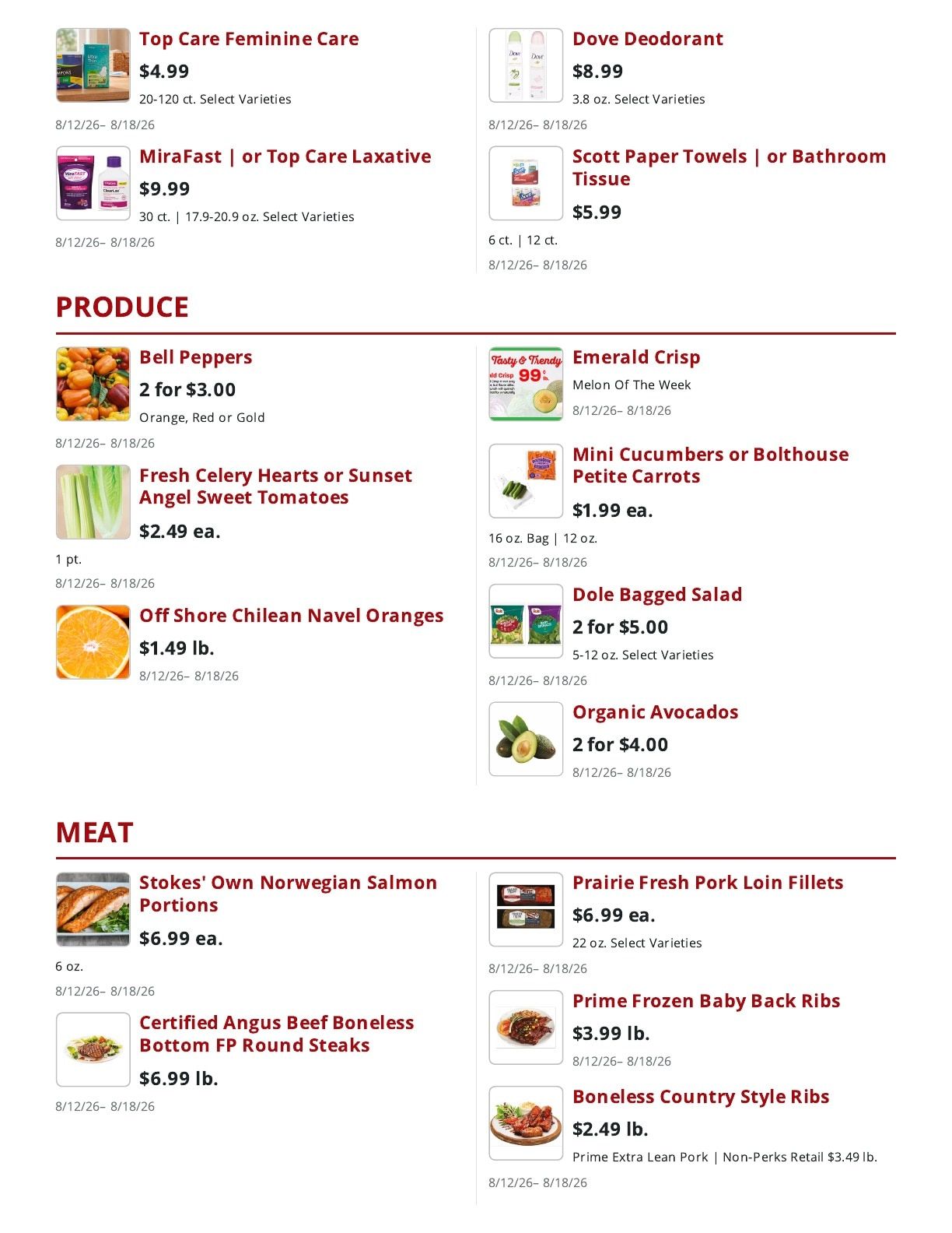 Stokes Market (Salem, UT) Weekly Ad August 12 - 18, 2026