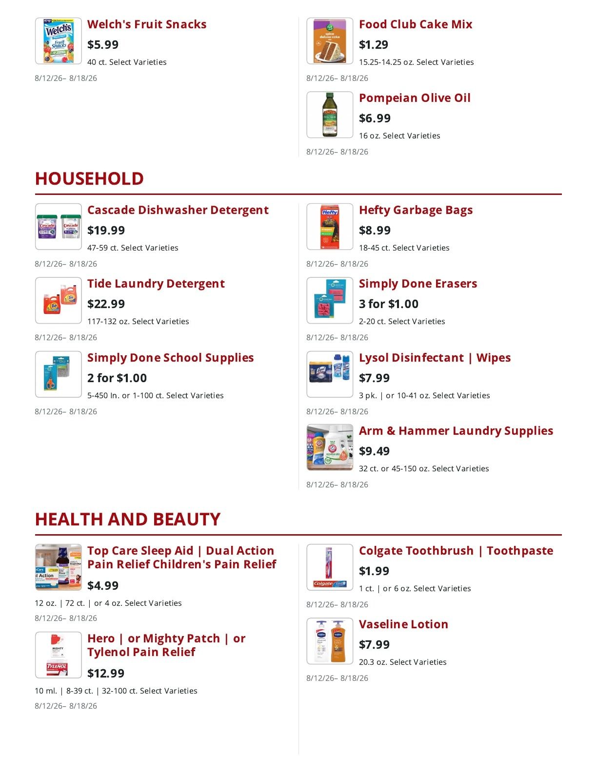 Stokes Market (Idaho, Utah) Weekly Ad August 12 - 18, 2026