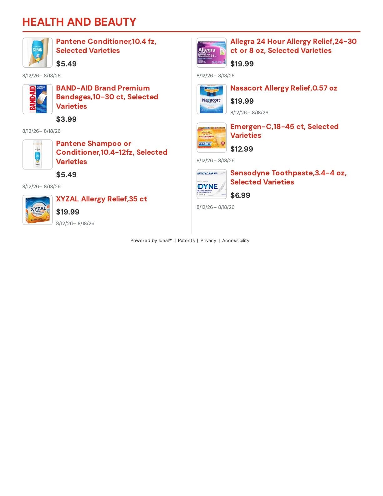 Archie's IGA Weekly Ad August 12 - 18, 2026